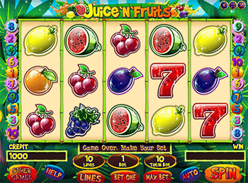 Игровой автомат Juice And Fruits - фото № 5