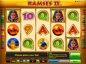 Игровой автомат Ramses II Deluxe - фото № 1