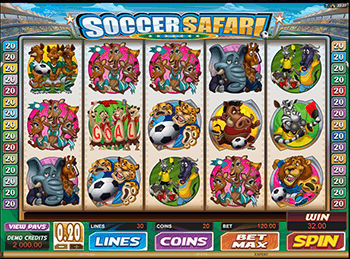 Игровой автомат Soccer Safari - фото № 3