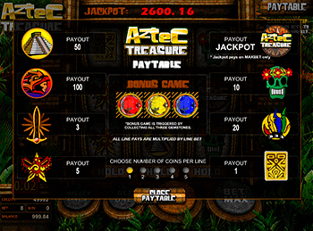 Игровой автомат Aztec Treasure 2D - фото № 2