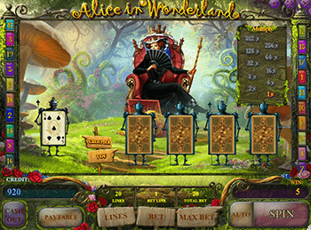 Игровой автомат Alice In Wonderland - фото № 1