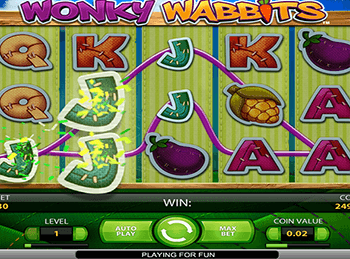 Игровой автомат Wonky Wabbits - фото № 4
