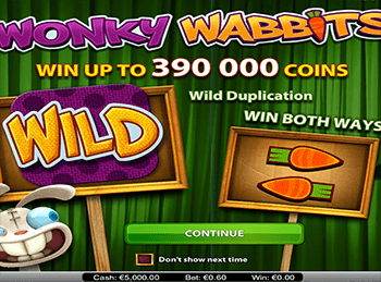 Игровой автомат Wonky Wabbits - фото № 1 Игровой автомат Wonky Wabbits - фото № 1