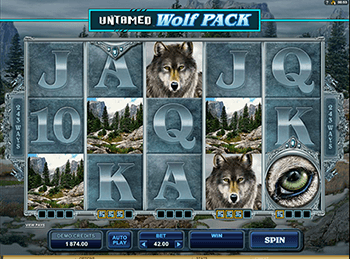 Игровой автомат Untamed Wolf Pack - фото № 1 Игровой автомат Untamed Wolf Pack - фото № 1