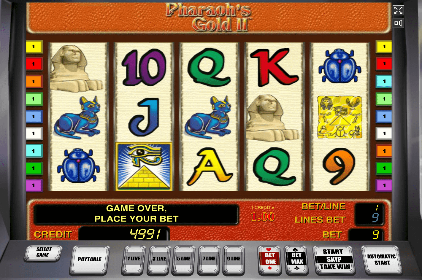 Игровой автомат Pharaohs Gold 2 - фото № 2